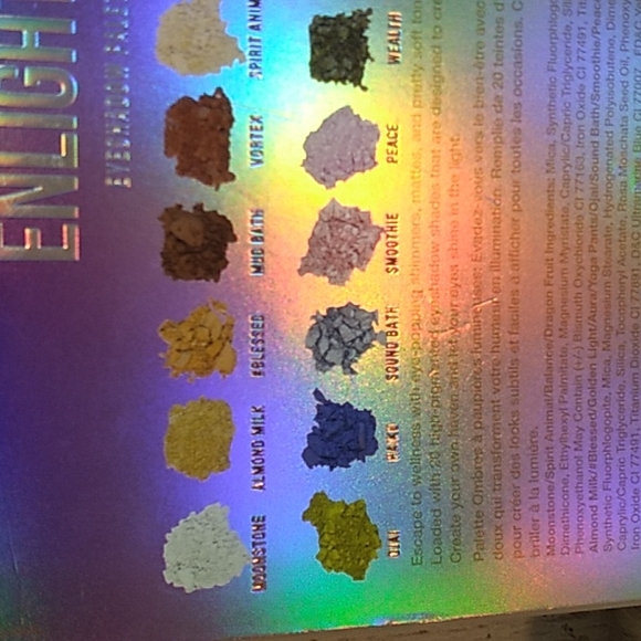 20 Bold Shades The Enlighten Eyeshadow Palette IBY Beauty - Picture 6 of 15